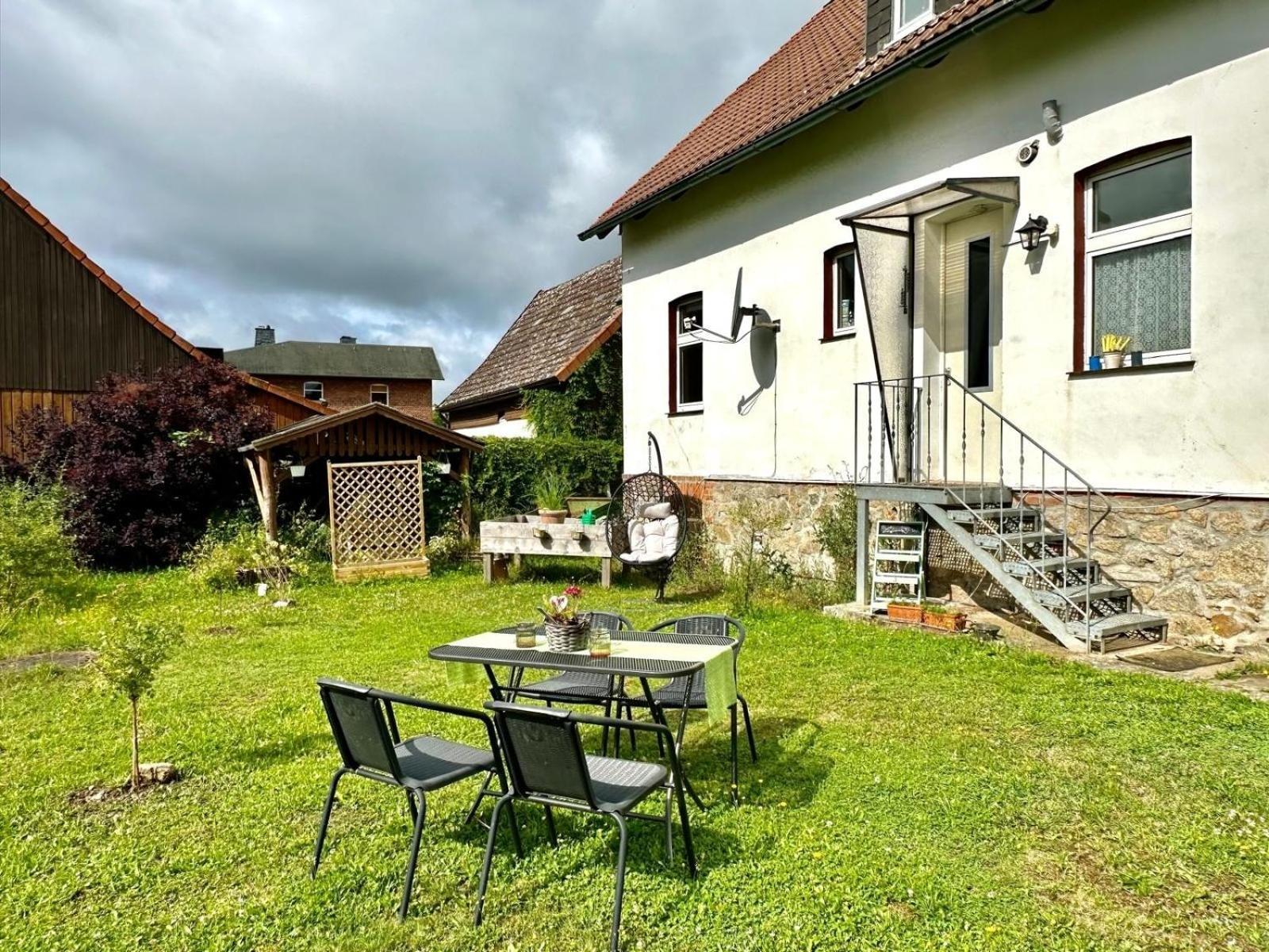 Ferienwohnung Sonnenschein Mit Kleinem Bauernhof Thale Dış mekan fotoğraf