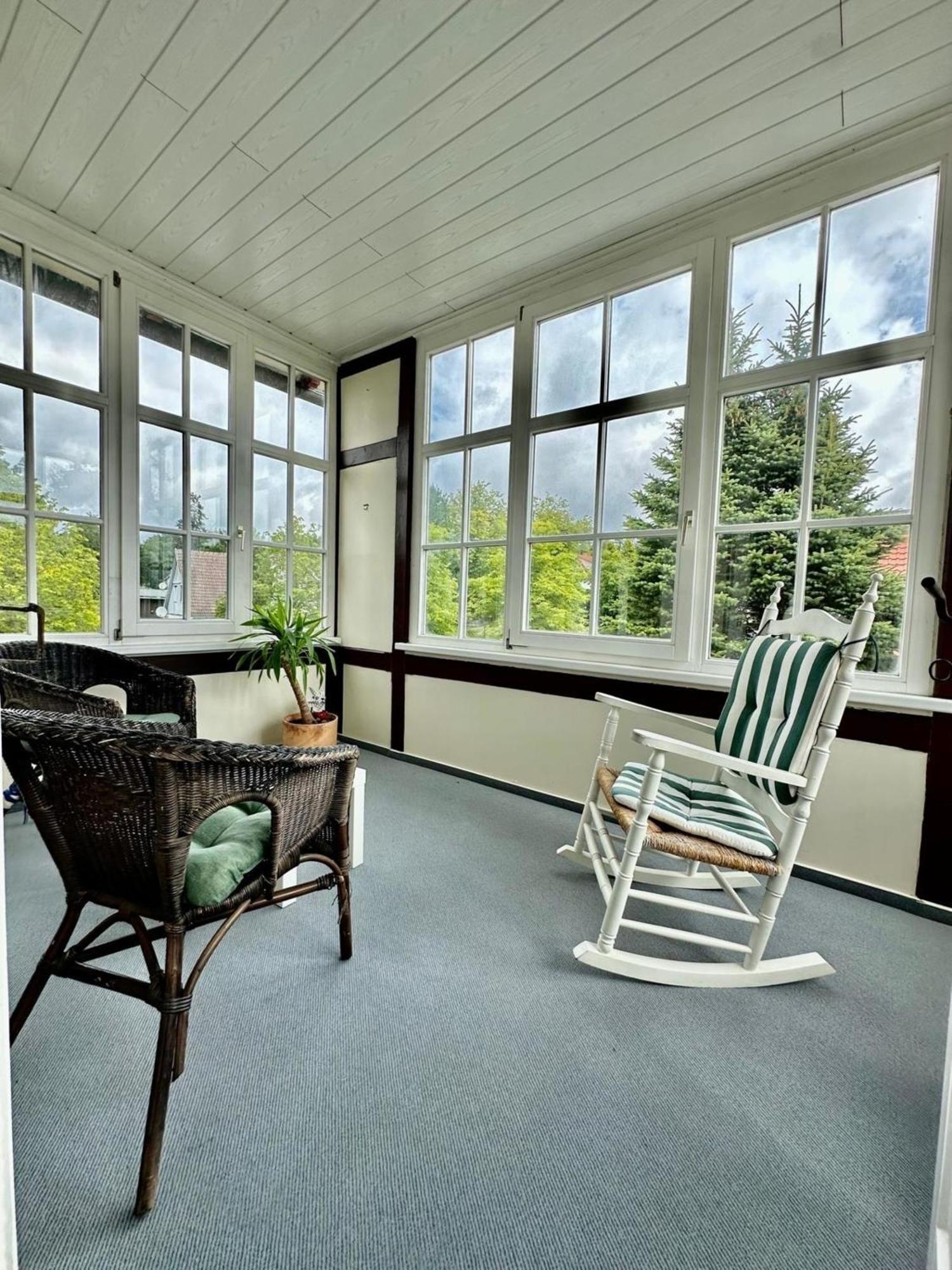 Ferienwohnung Sonnenschein Mit Kleinem Bauernhof Thale Dış mekan fotoğraf